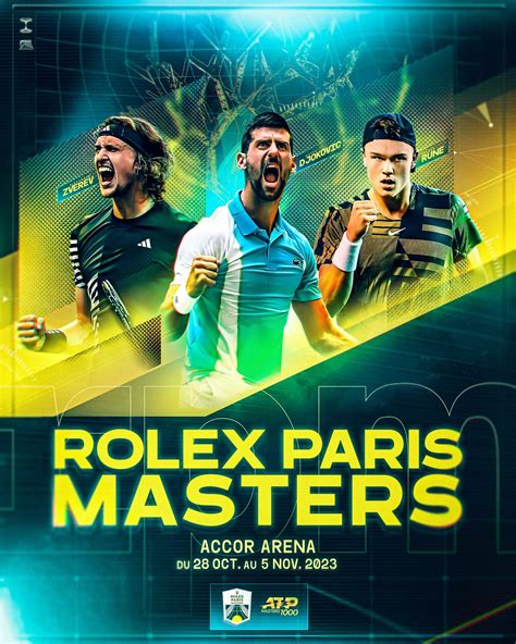 rolex paris masters prize money|atp rolex 2023 prize money.